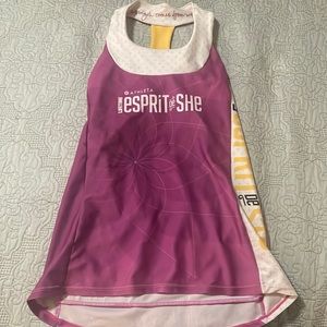 Athleta/Moxie triathlon/cycling/running tank size small.